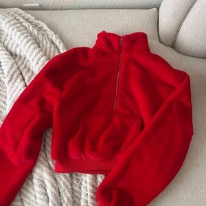 superdown Red Teddy Jacket